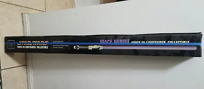 Mace Windu Master Replicas Lightsaber Star Wars Prop Replica NIB • $350