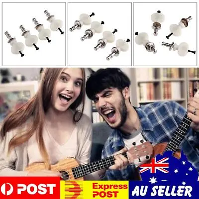 $8.99 • Buy String Tuning Pegs Tuners Machine Heads For Ukulele 4-String Guitars
