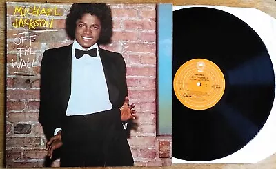 Michael Jackson - Off The Wall LP - A4 B5 1979 Epic UK Album Vinyl Record EX/EX • £29.99