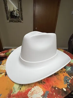 Vulcan Cowboy Hard Hat Type 1 Class E & G Ratchet (6-Point) White • $20