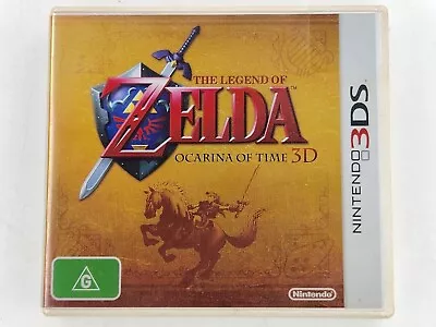 The Legend Of Zelda: Ocarina Of Time 3D Nintendo 3DS 2DS DS Game AUS PAL VERSION • $45.50