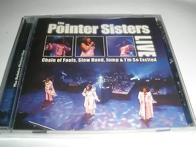 £4.99 • Buy The Pointer Sisters Live CD New Sealed.