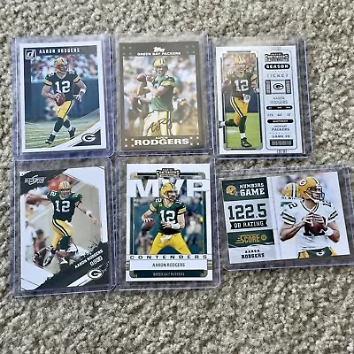 Green Bay Packers 22 Card NFL Trading Card Lot Rodgers Favre Reggie White • $29.99