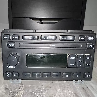 OEM 99-05 Ford Mustang Explorer Mountaineer Radio Receiver 6 Discs CD Player CD6 • $50.29