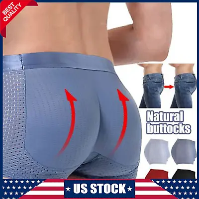 Men's Underwear Butt-Lifting Underwear Nylon Ice Silk Breathable Men's Underwear • $16.31