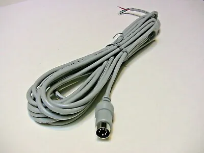 7 Pin Keyed Male Din Connector Connected To 20 Ft Cable • $13.98