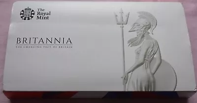 Royal Mint BRITANNIA 2014 COLLECTION Six-Coin SILVER PROOF Set. Toning & Boxwear • £199.99