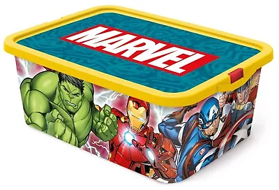 'Marvel' Storage Click Box 13L To Organise Your Child's Room After Playtime • £13.98