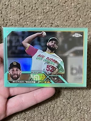 2023 Topps Chrome Update AQUA REFRACTOR #USC189 Michael Wacha 176/199 - Padres • $4.49