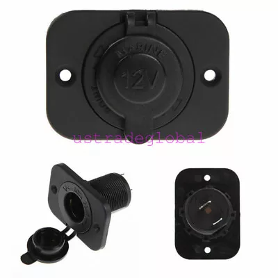 Waterproof Car Boat Motorcycle Cigarette Lighter Socket Power Plug Outlet Cheap • $5.92