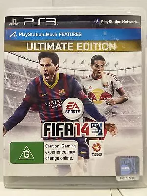 FIFA 14 Ultimate Edition Sony PlayStation 3 PS3 Soccer Football 2014 R4 PAL T10 • $7.20