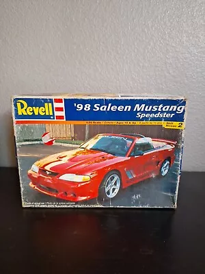 1/25 Revell 1998 Ford Saleen Mustang Speedster Convertible Plastic Model Kit  • $35