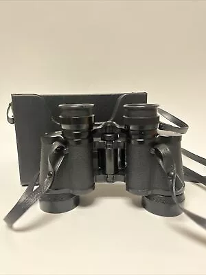 Vintage Bushnell Ensign Wide Angle Insta Focus 7x35 Black Binoculars With Case • $19.99
