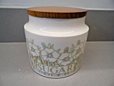 Vintage Hornsea Fleur –Kitchen Storage Jar/Cannister – Sugar – Retro • £7.99