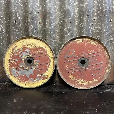 2 X Pope Vintage Lawn Mower Lawnmower / Sprinkler Wheels • $30.43