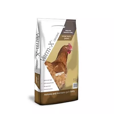 Copdock Mill Range Layers Pellets + Verm-X 5kg Poultry Feed • £14.99