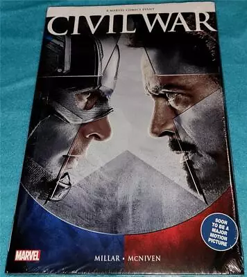 MARK MILLAR STEVE McNIVEN Civil War HB/DJ NEW (MARVEL GRAPHIC NOVEL) • $7.99