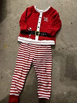 Santa Little Helper Pyjamas 18-24 Months • £0.99