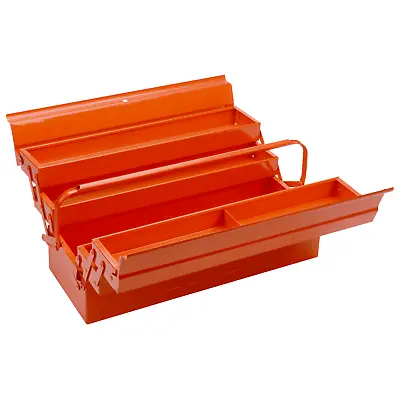 Bahco Cantilever Toolbox Orange With 5 Compartments 3149-OR • £37.95