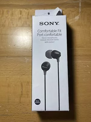 Sony Fashion Color EX Series Earbuds (Black) • $9.99