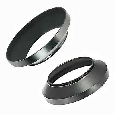 $4.39 • Buy 46 49 52 55 58 62 67 72 77 82mm Mount Wide Angle Camera Lens Hood For Canon Sony