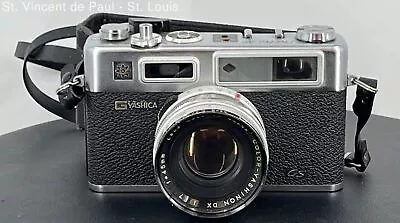 Vintage Yashica Electro 35 Mirrorless Interchangeable Lens Camera W/ Accessories • $15.35