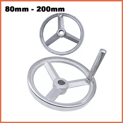 £8.51 • Buy Machine Handwheel Three Spoke Round Turned Rim Hand Wheel Milling Machine Lathe
