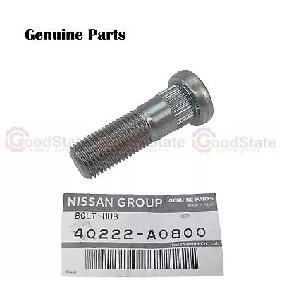 GENUINE Nissan Elgrand E50 Navara D22 Pathfinder R50 WX Rear Wheel Hub Stud Bolt • $13.15