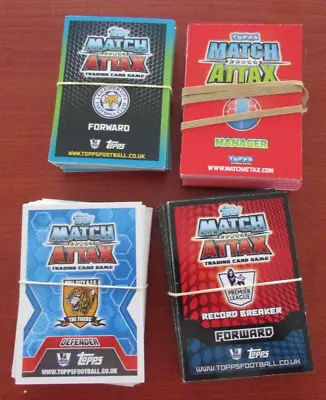 Various Match Attax Football Cards Bundle Job Lot 200 Cards Mixed Lot • £3.50