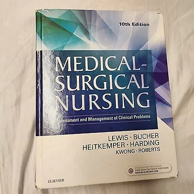 Lewis Medical-Surgical Nursing : Assessment And Management Of Clinical Problems  • $19.99