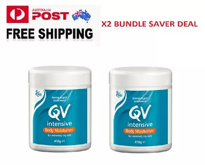 Ego Qv Intensive Body Moisturiser 450g - X2 BUNDLE SAVER DEAL • $49.99