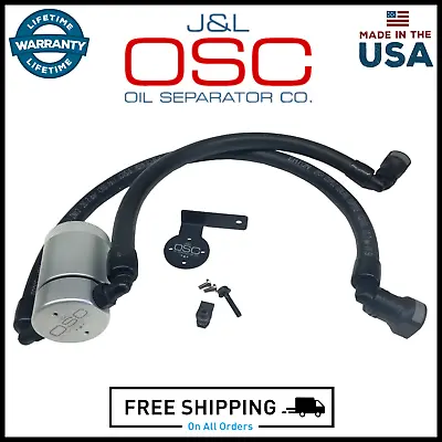 J&L Driver Side Silver Oil Separator Fits 2007-2014 Ford Mustang GT500 • $159.97