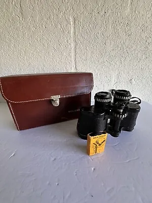 Wollensak Binocular Case Vintage USA With Kmart Focal Binoculars • $13