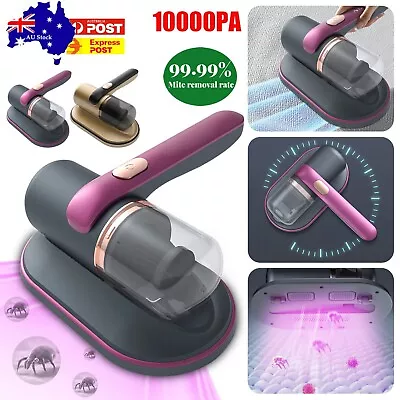 Handheld Wireless UV Dust Mite Remover Vacuum Cleaner For Bedding Sofa Mattress • $39.49