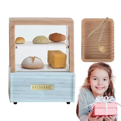 Miniature Dessert Cabinet Cake Stand Display Cabinet Mini Bakery Case For Kids • $10.82