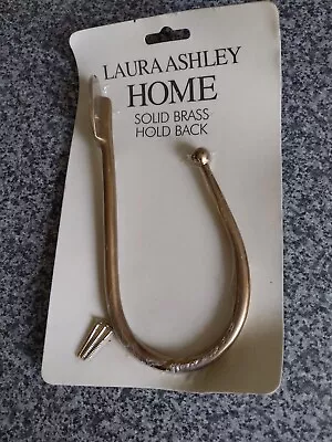 Unused LAURA ASHLEY SOLID BRASS HOLD BACK TIE FINISH Brass • £0.99