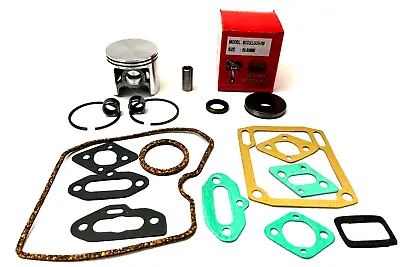 New Mcculloch 700 Sp-70 2 Bore Piston Kit Gasket Seals & Wrist Pin Bearings • $99.95