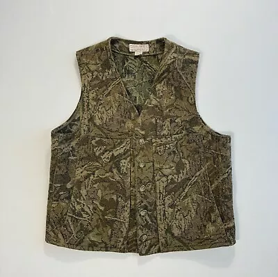 Filson Camo Mackinaw Vest Advantage Timber Wool 42” Chest VTG Hunting Camping • $199.99