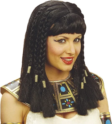 £19.10 • Buy Queen Of The Nile Polybag Wig For Hair Accessory Fancy Dress Blue 