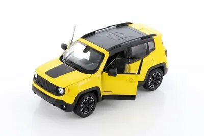 JEEP RENEGADE TRAILHAWK 1/24 Scale DIECAST CAR WELLY 24071WYL • $13.46