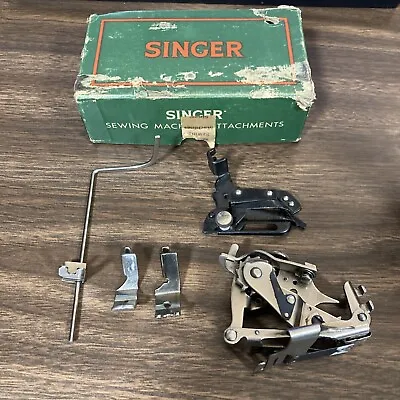 $29.99 • Buy Vintage LOT Singer Attachments Featherweight Lot Of 120593 121441 Simanco 160854