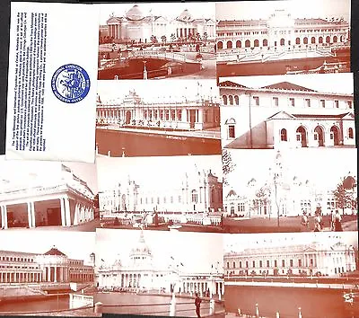 $8.50 • Buy Set 10 1992 Postcards Artists Concept 1898 Trans-Mississippi Expo Omaha Nebraska
