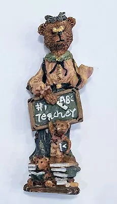 #1 Teacher Bear & Student Cub Magnet 4.5  X 1.15  CUSTOMIZED • $8
