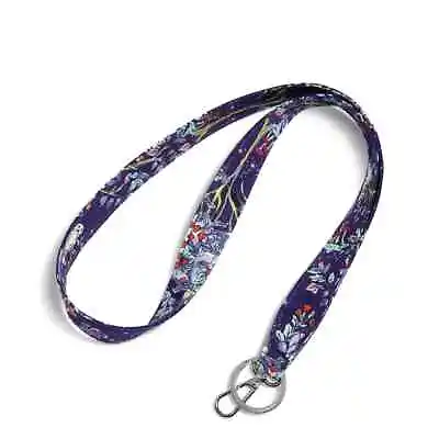 Vera Bradley Wide Lanyard Harry Potter Purple Floral NWT For Zip ID Case • $14.99