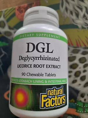 Natural Factors DGL  Licorice Root - *LIGHTLY USED - SEE DESCRIPTION* • £15