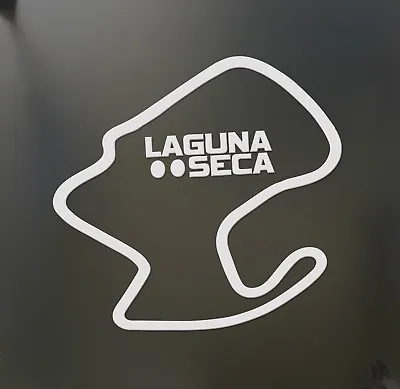 $2.99 • Buy Laguna Seca Sticker Funny JDM BMW Chumpcar Honda Race Car Track Window Decal