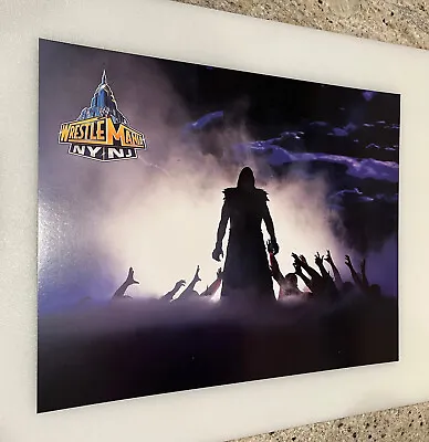 WWE Poster Print The Undertaker Wrestlemania 29 NY NJ Pro Wrestling 11” X 14” • $20.13