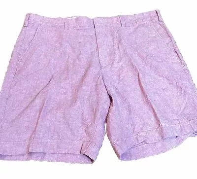 Light Red J.Crew Shorts Mens 38X7 Inseam  Casual Flat Front Pocket • $10.99