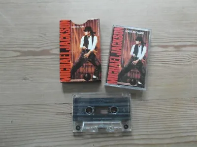 £89.99 • Buy Michael Jackson-leave Me Alone-rare 1989 Uk Cassette Tape Single-slip Case-ex