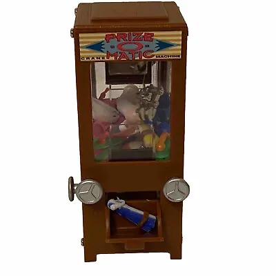 Vintage Mini Crane Claw Machine Basic Fun Prize-o-Matic 1997 Arcade Collectible • $84.99